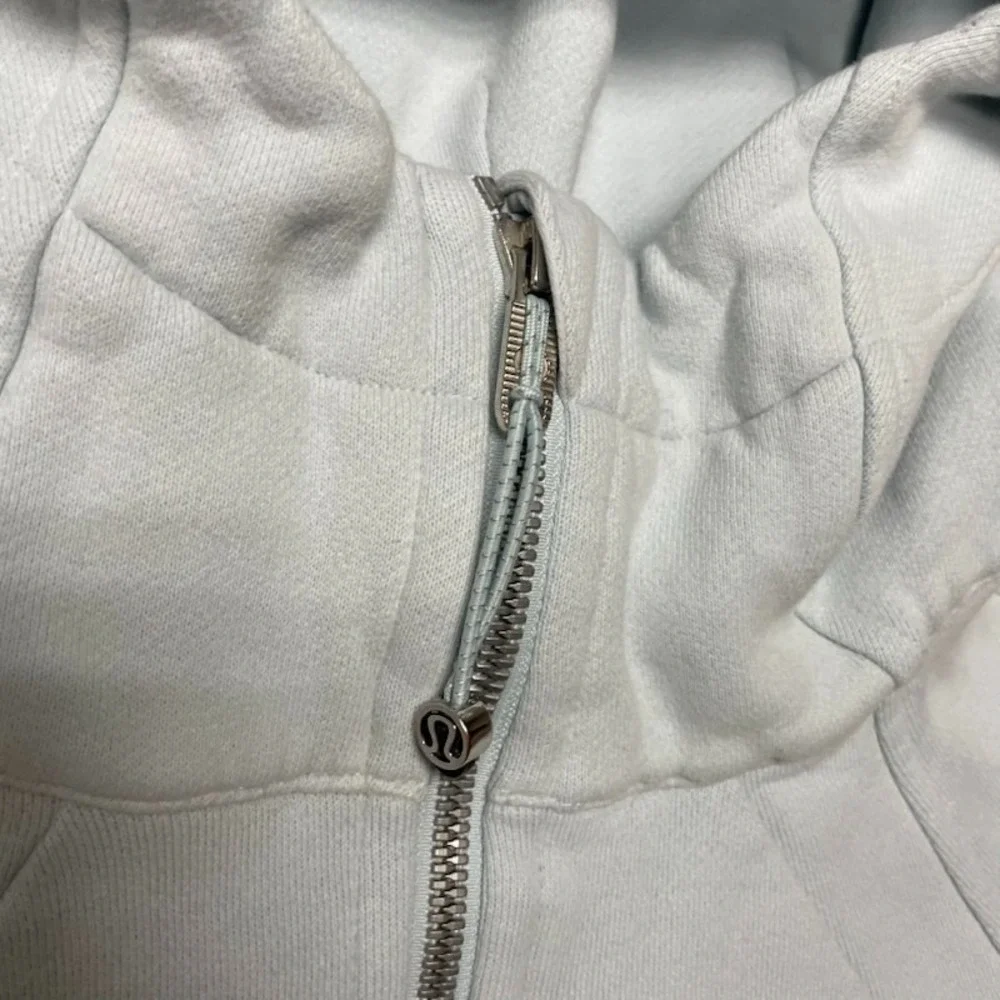 Lululemon Scuba Full-Zip Hoodie classic athletic sweater womens Sz 6 - Picture 4 of 14